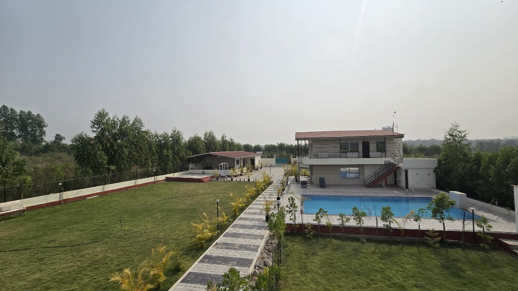 Wide View of Krishna Farm